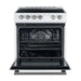 Forno Leonardo Espresso 30" Electric Range White FORNO
