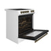 Forno Leonardo Espresso 30" Electric Range White FORNO
