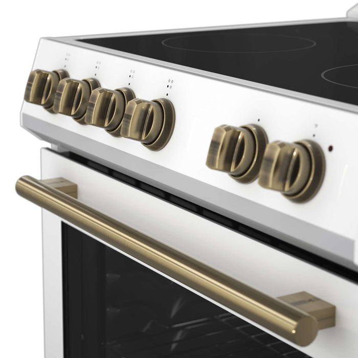 Forno Leonardo Espresso 30" Electric Range White FORNO
