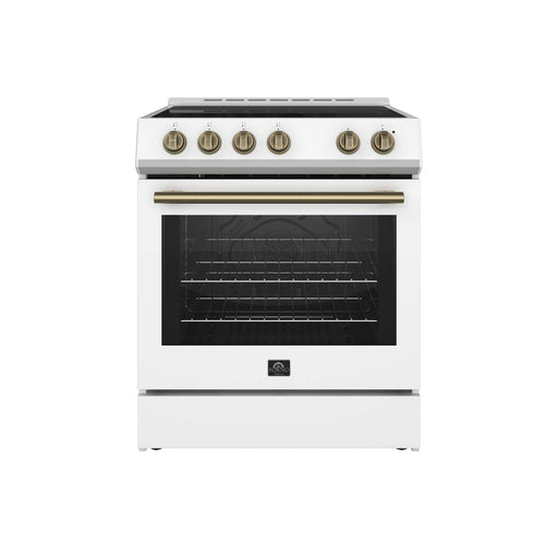Forno Leonardo Espresso 30" Electric Range White FORNO