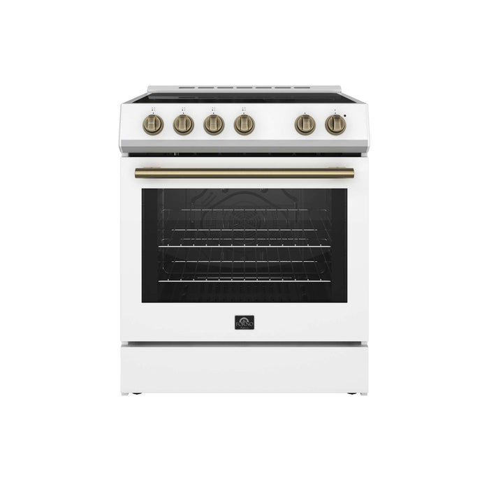 Forno Leonardo Espresso 30" Electric Range White FORNO