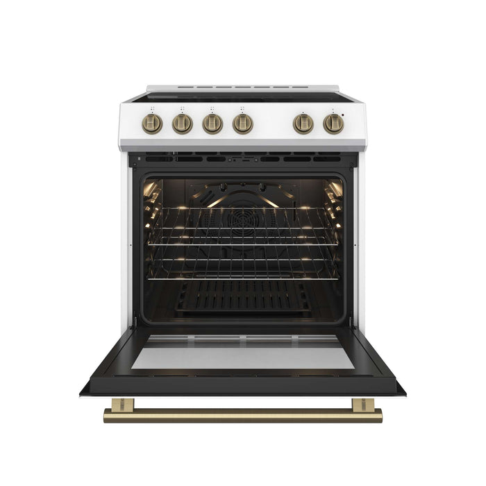 Forno Leonardo Espresso 30" Electric Range White FORNO