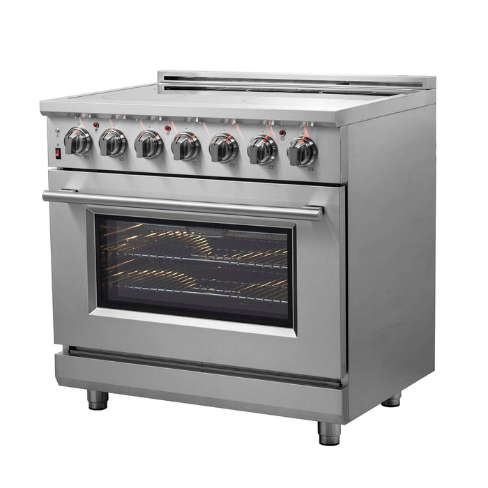 Forno Massimo 36" Freestanding Chef Door Electric Range FORNO