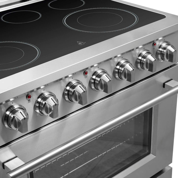 Forno Massimo 36" Freestanding Chef Door Electric Range FORNO