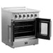 Forno Galiano 30" Freestanding French Door Electric Range FORNO