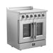 Forno Galiano 30" Freestanding French Door Electric Range FORNO
