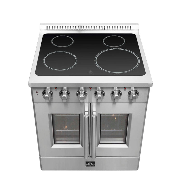 Forno Galiano 30" Freestanding French Door Electric Range FORNO