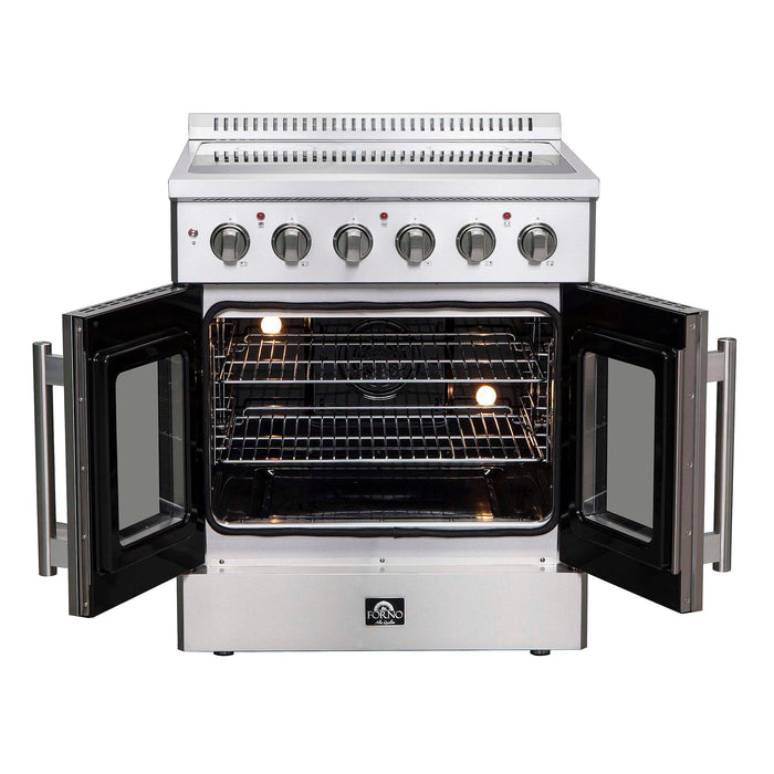Forno Galiano 30" Freestanding French Door Electric Range FORNO