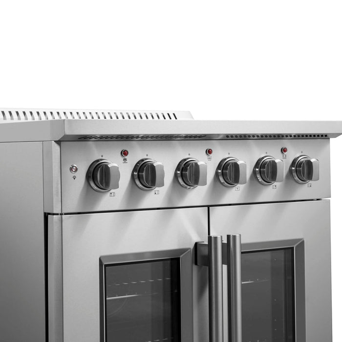 Forno Galiano 30" Freestanding French Door Electric Range FORNO