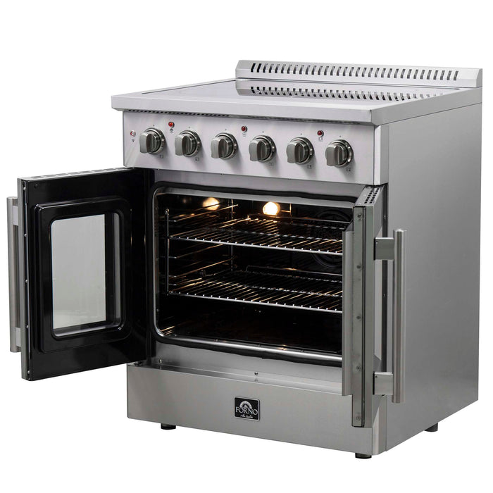 Forno Galiano 30" Freestanding French Door Electric Range FORNO