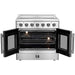 Forno Galiano 36" Freestanding French Door Electric Range FORNO