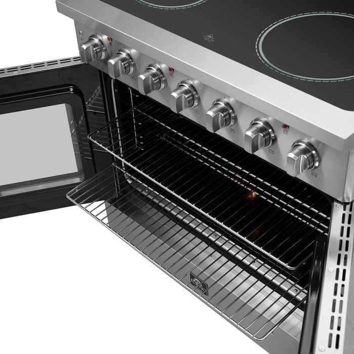 Forno Galiano 36" Freestanding French Door Electric Range FORNO