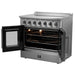 Forno Galiano 36" Freestanding French Door Electric Range FORNO