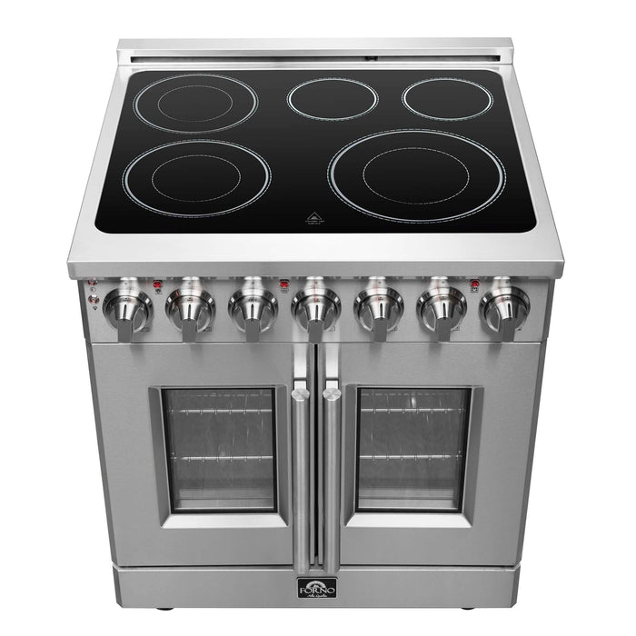 Forno Massimo 30" Freestanding French Door Electric Range FORNO