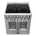 Forno Massimo 30" Freestanding French Door Electric Range FORNO
