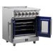 Forno Massimo 30" Freestanding French Door Electric Range FORNO