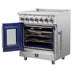 Forno Massimo 30" Freestanding French Door Electric Range FORNO