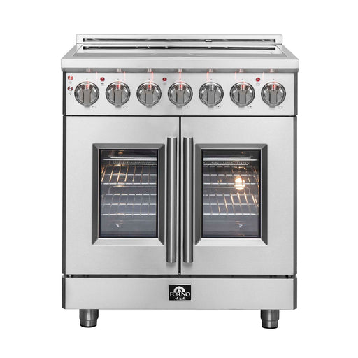 Forno Massimo 30" Freestanding French Door Electric Range FORNO