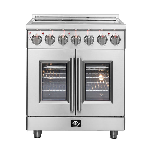 Forno Massimo 30" Freestanding French Door Electric Range FORNO