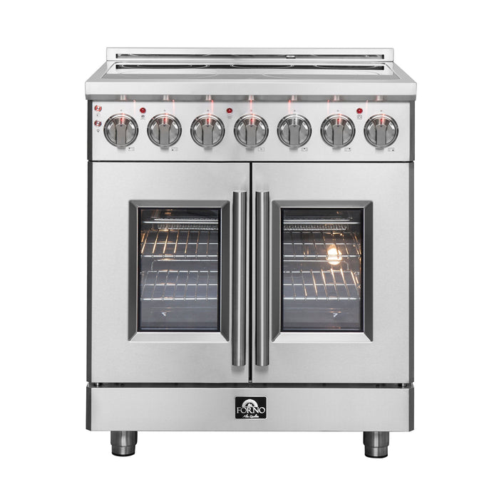 Forno Massimo 30" Freestanding French Door Electric Range FORNO