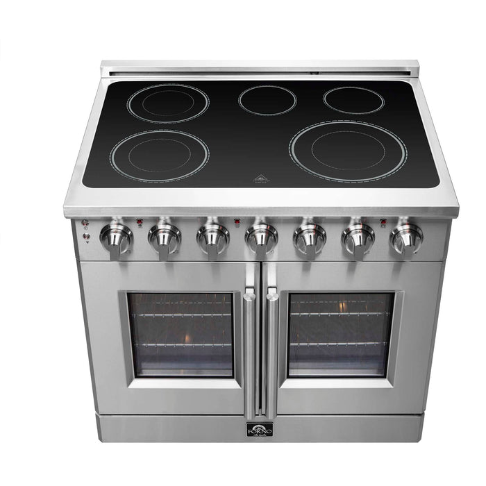 Forno Massimo 36" Freestanding French Door Electric Range FORNO