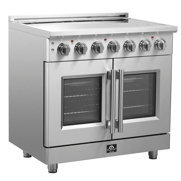 Forno Massimo 36" Freestanding French Door Electric Range FORNO