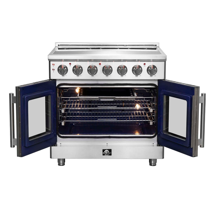 Forno Massimo 36" Freestanding French Door Electric Range FORNO