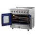 Forno Massimo 36" Freestanding French Door Electric Range FORNO