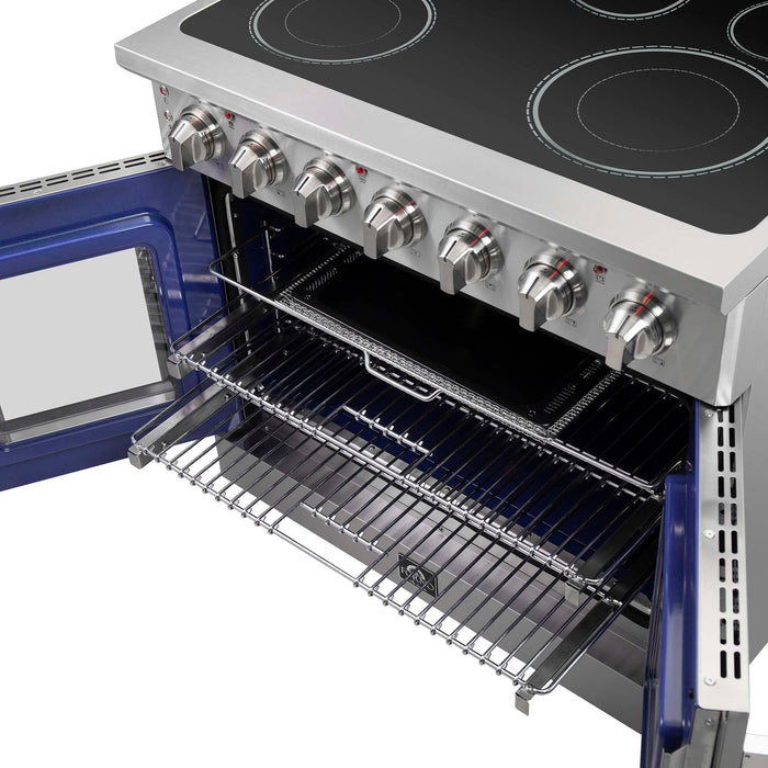 Forno Massimo 36" Freestanding French Door Electric Range FORNO