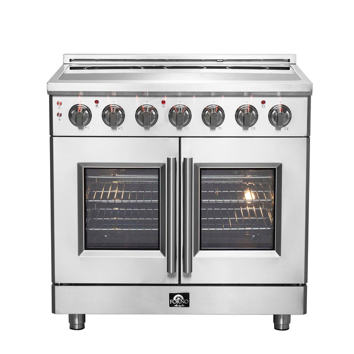 Forno Massimo 36" Freestanding French Door Electric Range FORNO