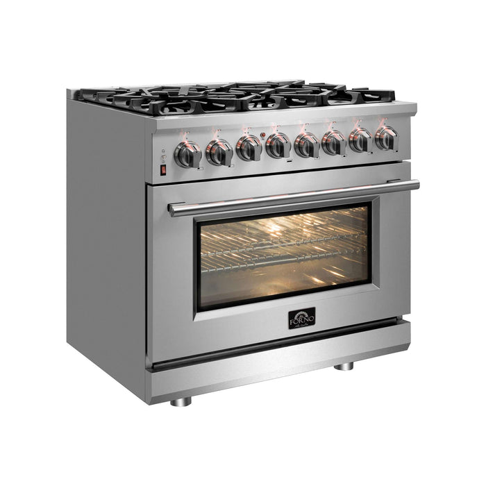 Forno Massimo 30" Freestanding Dual Fuel Range FORNO