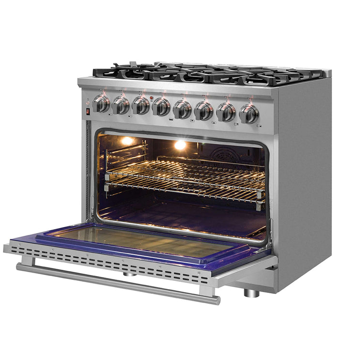 Forno Massimo 36" Freestanding Dual Fuel Range FORNO