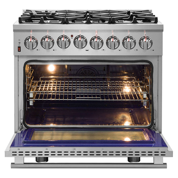 Forno Massimo 36" Freestanding Dual Fuel Range FORNO