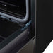 Forno Leonardo Espresso 30" Black Gas Range, 5 Burners, 39 500 BTU, 5 cu.ft. Convection Oven FORNO