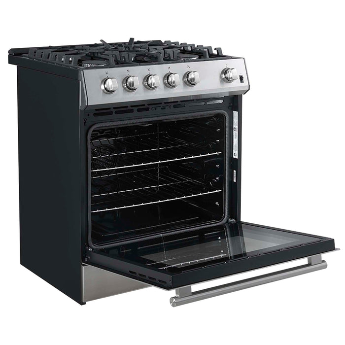 Forno Leonardo 30" Stainless Steel Gas Range FORNO
