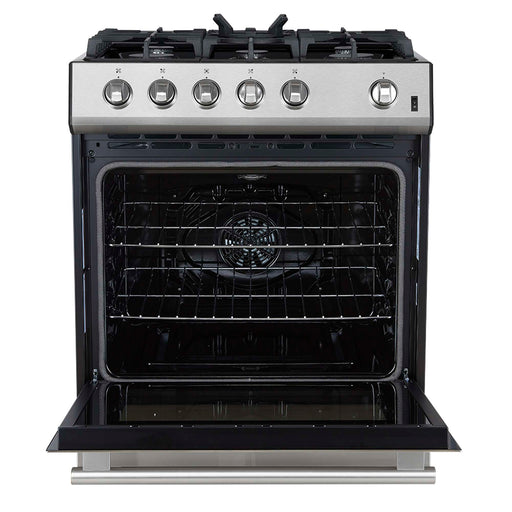 Forno Leonardo 30" Stainless Steel Gas Range FORNO