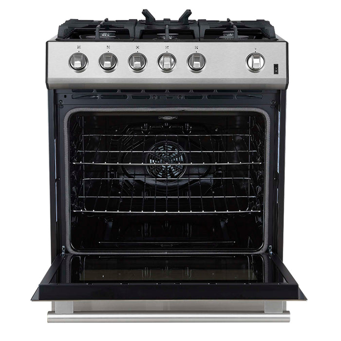 Forno Leonardo 30" Stainless Steel Gas Range FORNO