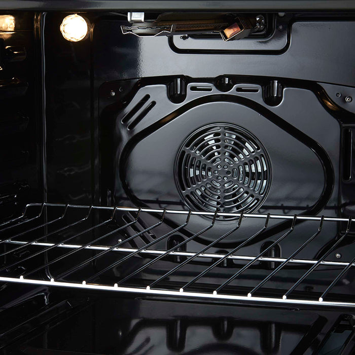Forno Leonardo Espresso 30" White Gas Range, 5 Burners, 39 500 BTU, 5 cu.ft. Convection Oven FORNO