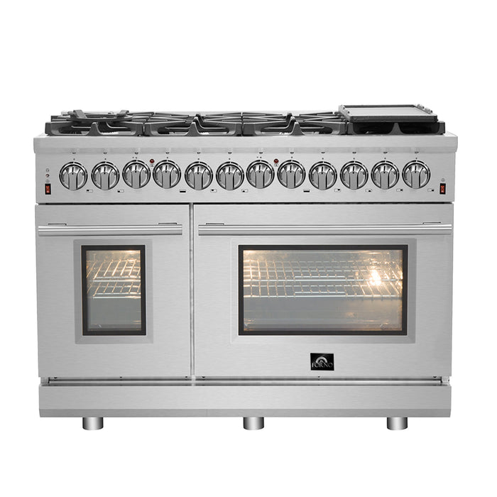 Forno Massimo 48" Freestanding Dual Fuel Range FORNO