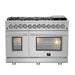 Forno Massimo 48" Freestanding Dual Fuel Range FORNO