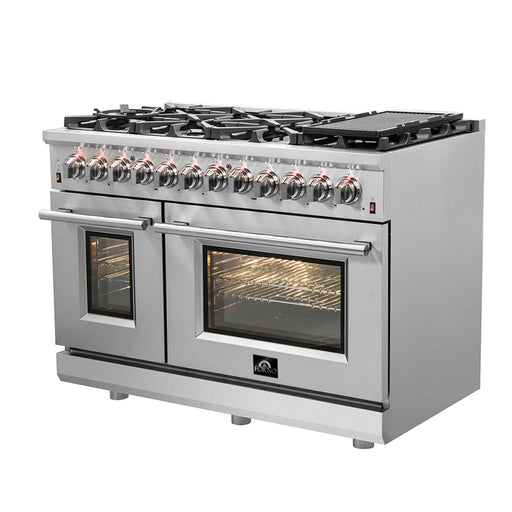 Forno Massimo 48" Freestanding Dual Fuel Range FORNO
