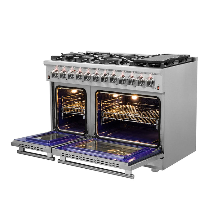 Forno Massimo 48" Freestanding Dual Fuel Range FORNO