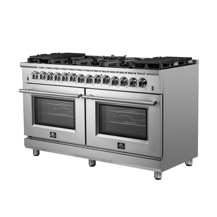 Forno Massimo 60" Freestanding Dual Fuel Range FORNO