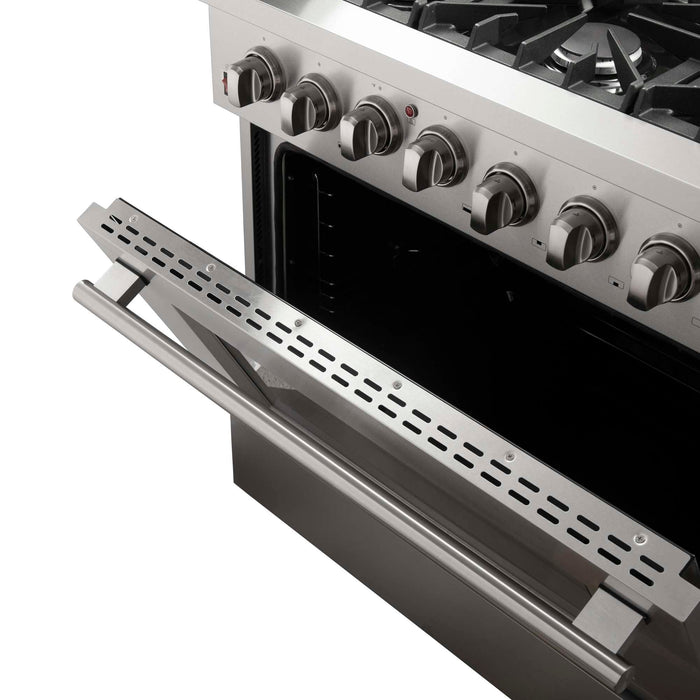 Forno Galiano 36" Freestanding Dual Fuel Range FORNO
