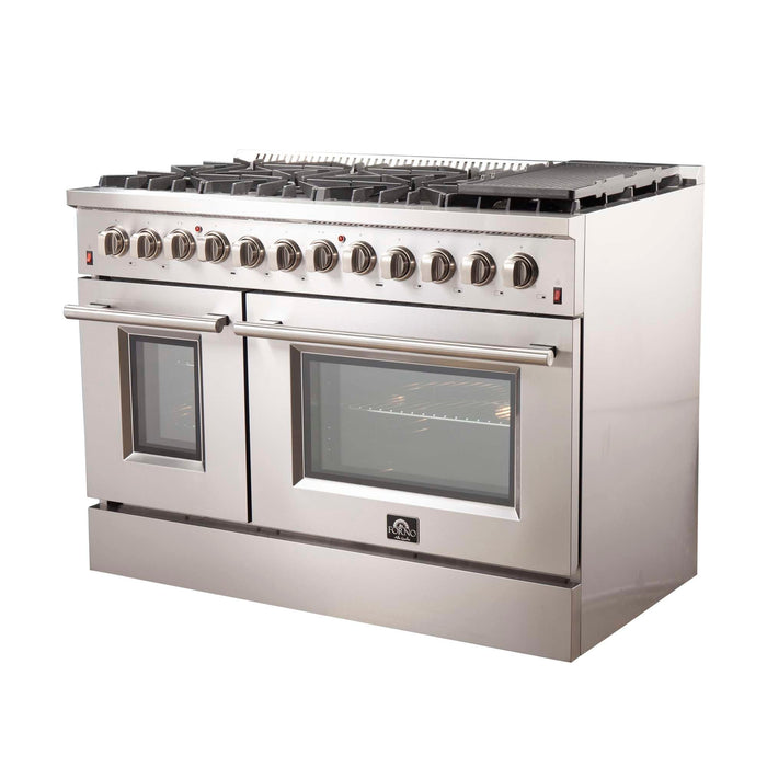 Forno Galiano 48" Freestanding Dual Fuel Range FORNO