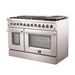 Forno Galiano 48" Freestanding Dual Fuel Range FORNO