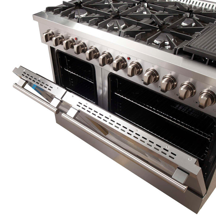 Forno Galiano 48" Freestanding Dual Fuel Range FORNO
