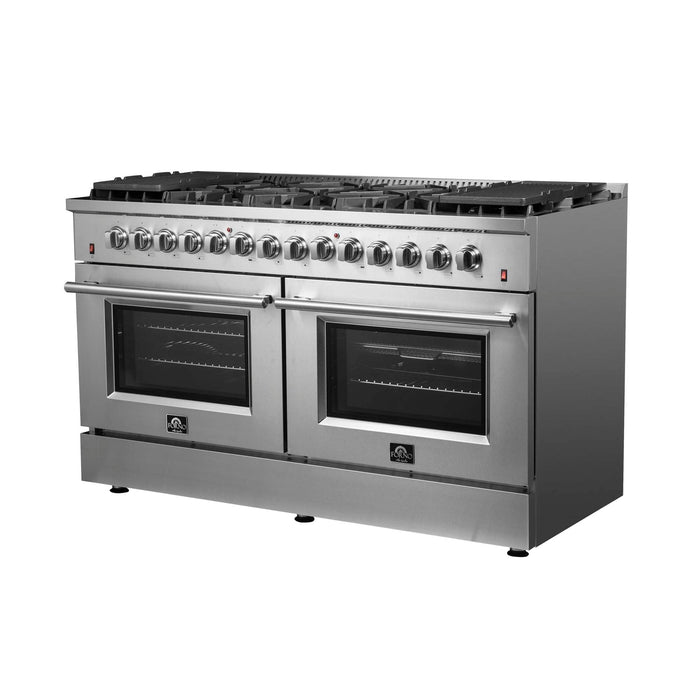 Forno Galiano 60" Freestanding Dual Fuel Range FORNO