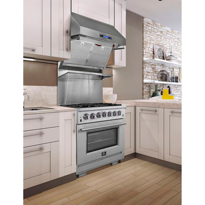 Forno Capriasca 30" Freestanding Dual Fuel Range FORNO