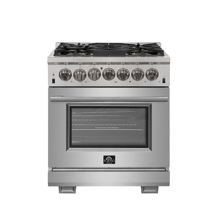 Forno Capriasca 30" Freestanding Dual Fuel Range FORNO